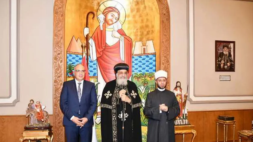 البابا تواضروس يستقبل وزيري الري والأوقاف لتنسيق جهود التوعية بترشيد الاستهلاك
| يلا شوت