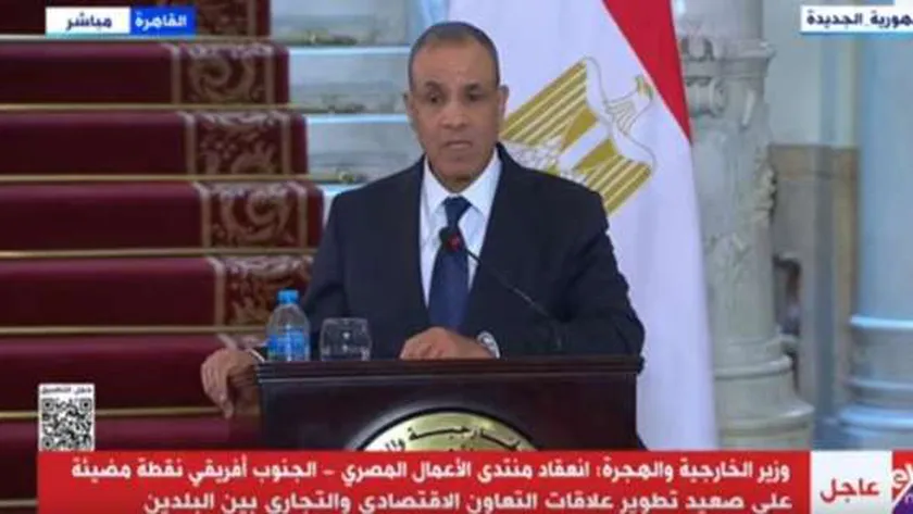 وزير الخارجية: مصلحة مشتركة بين مصر وجنوب أفريقيا لاستخدام أطر إقليمية ودولية
| يلا شوت