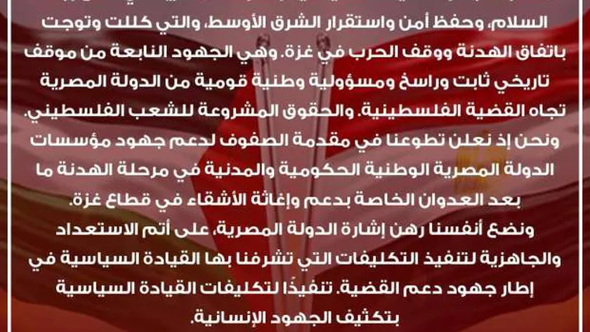 شباب مصر: متطوعون في حب بلدنا ودعم القضية الفلسطينية
| يلا شوت