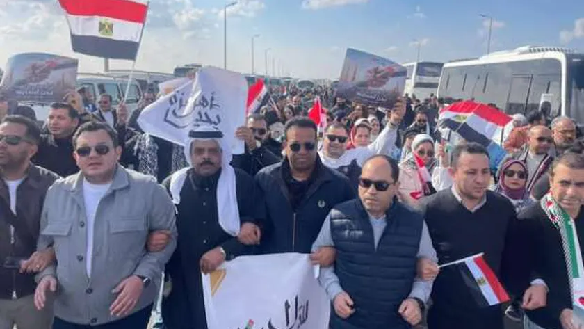 تنسيقية شباب الأحزاب: الشعب المصري سطر ملحمة وطنية أمام معبر رفح
| يلا شوت